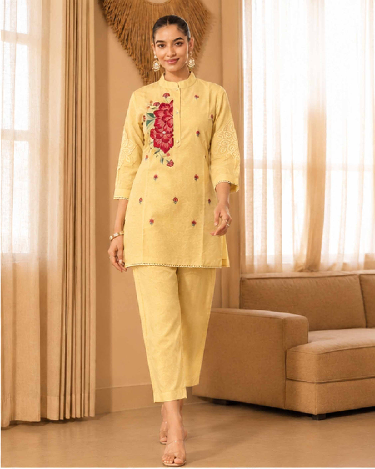 Classy Elegant Most Loved Designer Co-ord set For Women