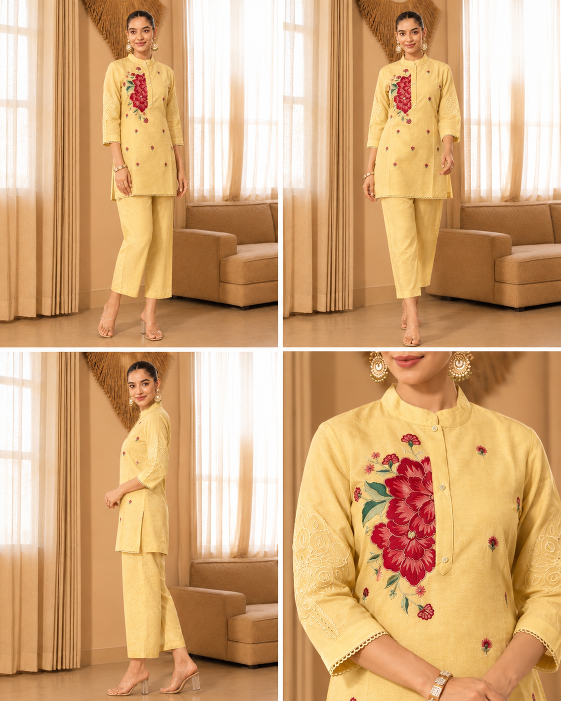 Classy Elegant Most Loved Designer Co-ord set For Women