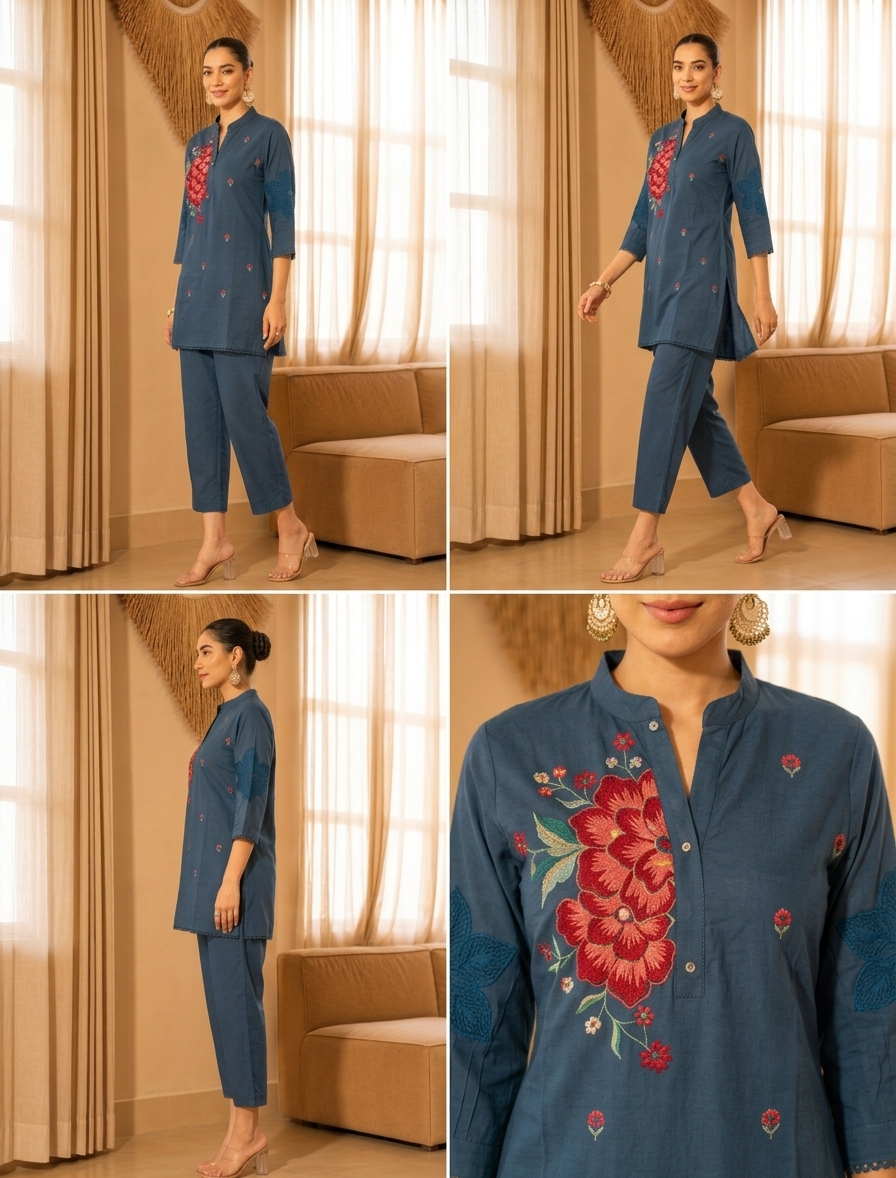 Classy Elegant Most Loved Designer Co-ord set For Women