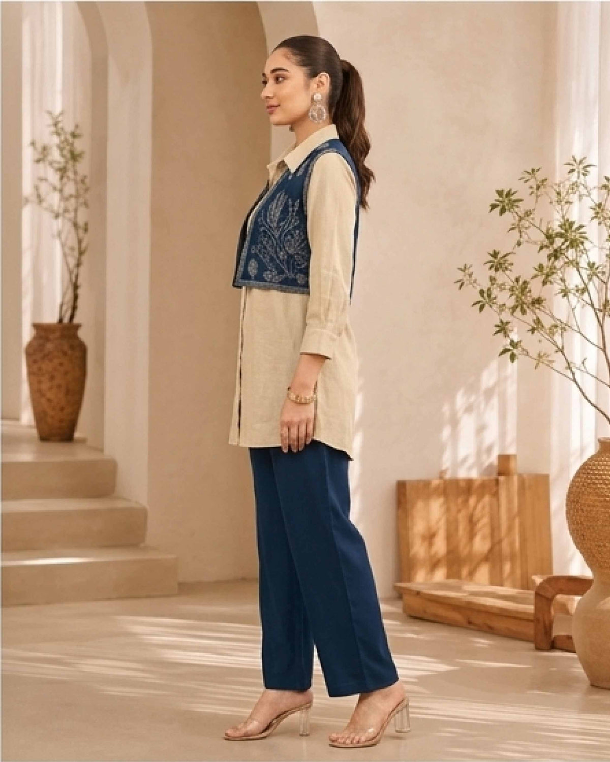 Classy Elegant Most Loved Designer Co-ord set For Women