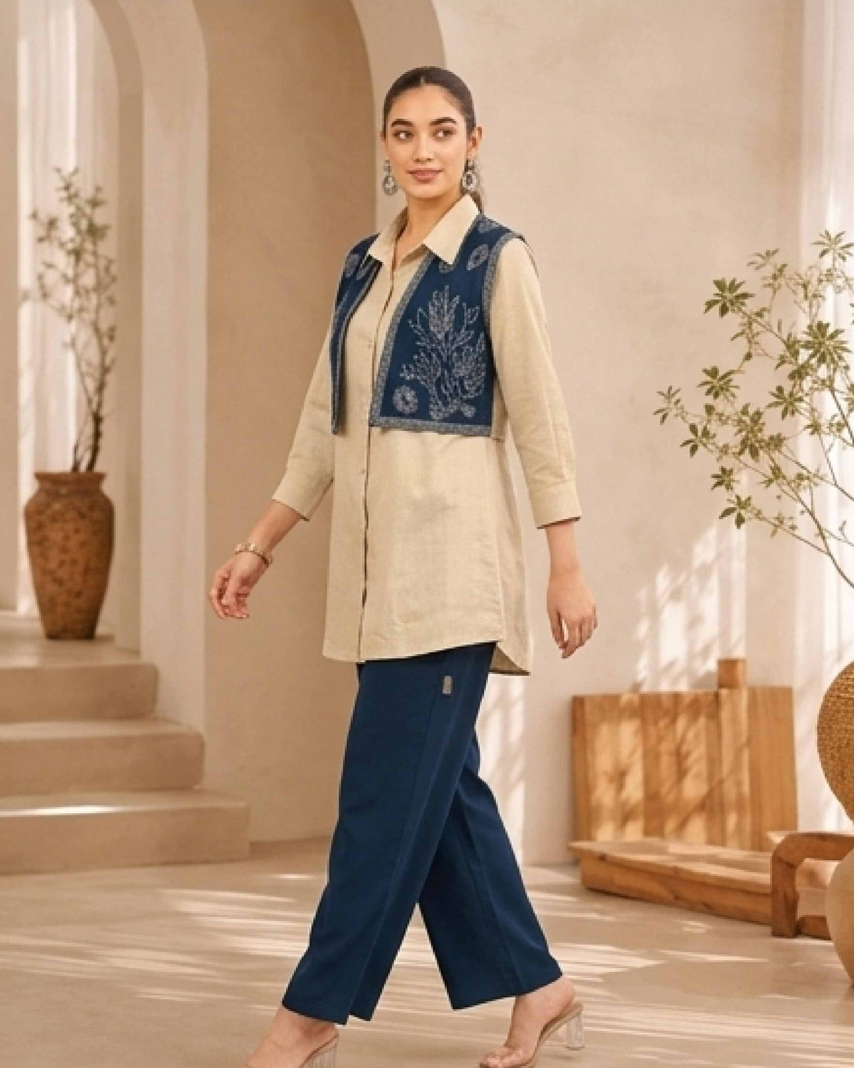 Classy Elegant Most Loved Designer Co-ord set For Women