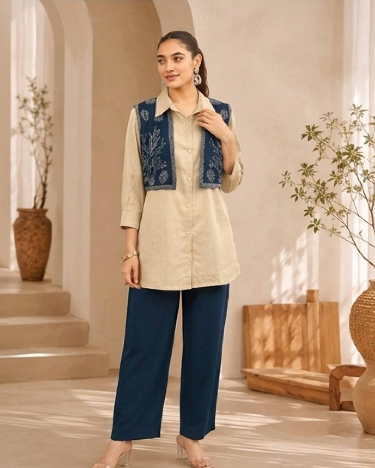 Classy Elegant Most Loved Designer Co-ord set For Women