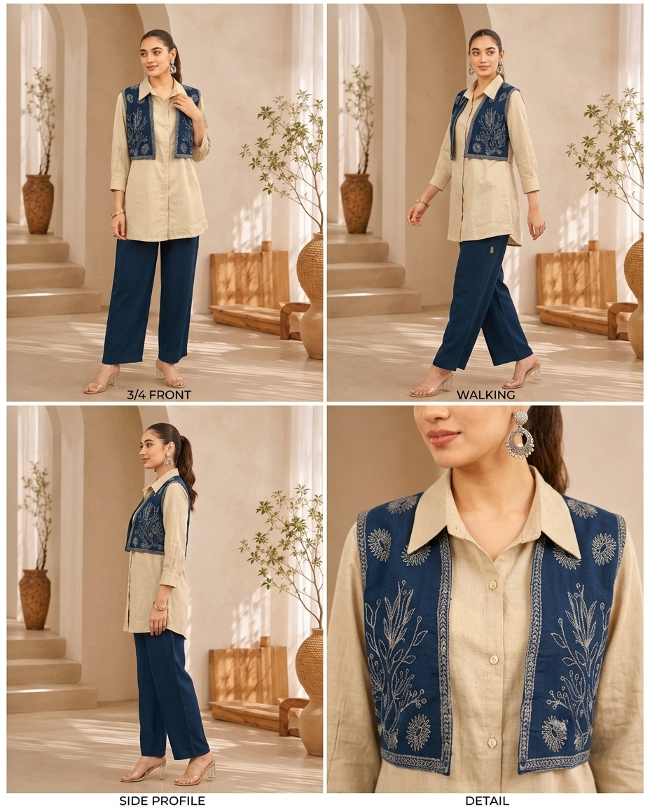 Classy Elegant Most Loved Designer Co-ord set For Women