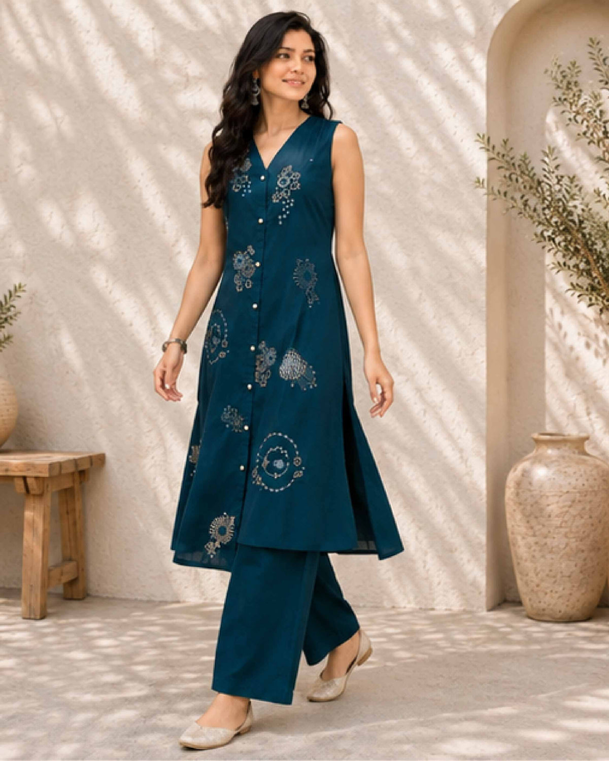 Classy Elegant Most Loved Designer Co-ord set For Women