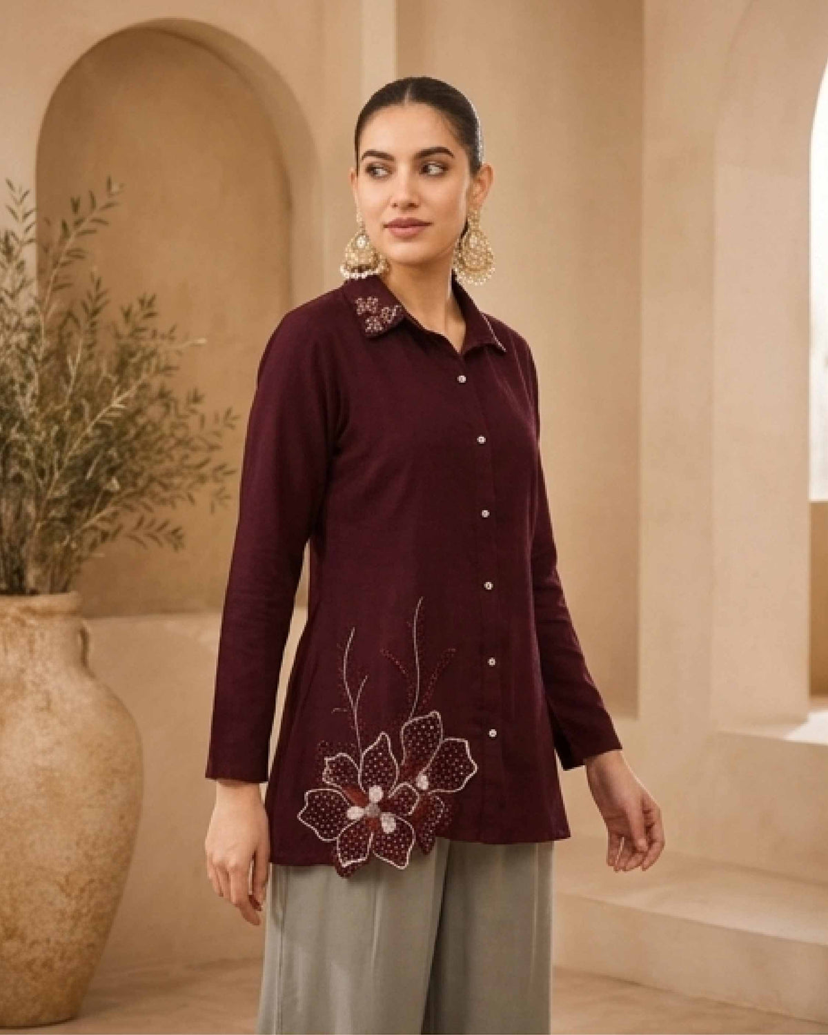 Classy Elegant Most Loved Designer Co-ord set For Women