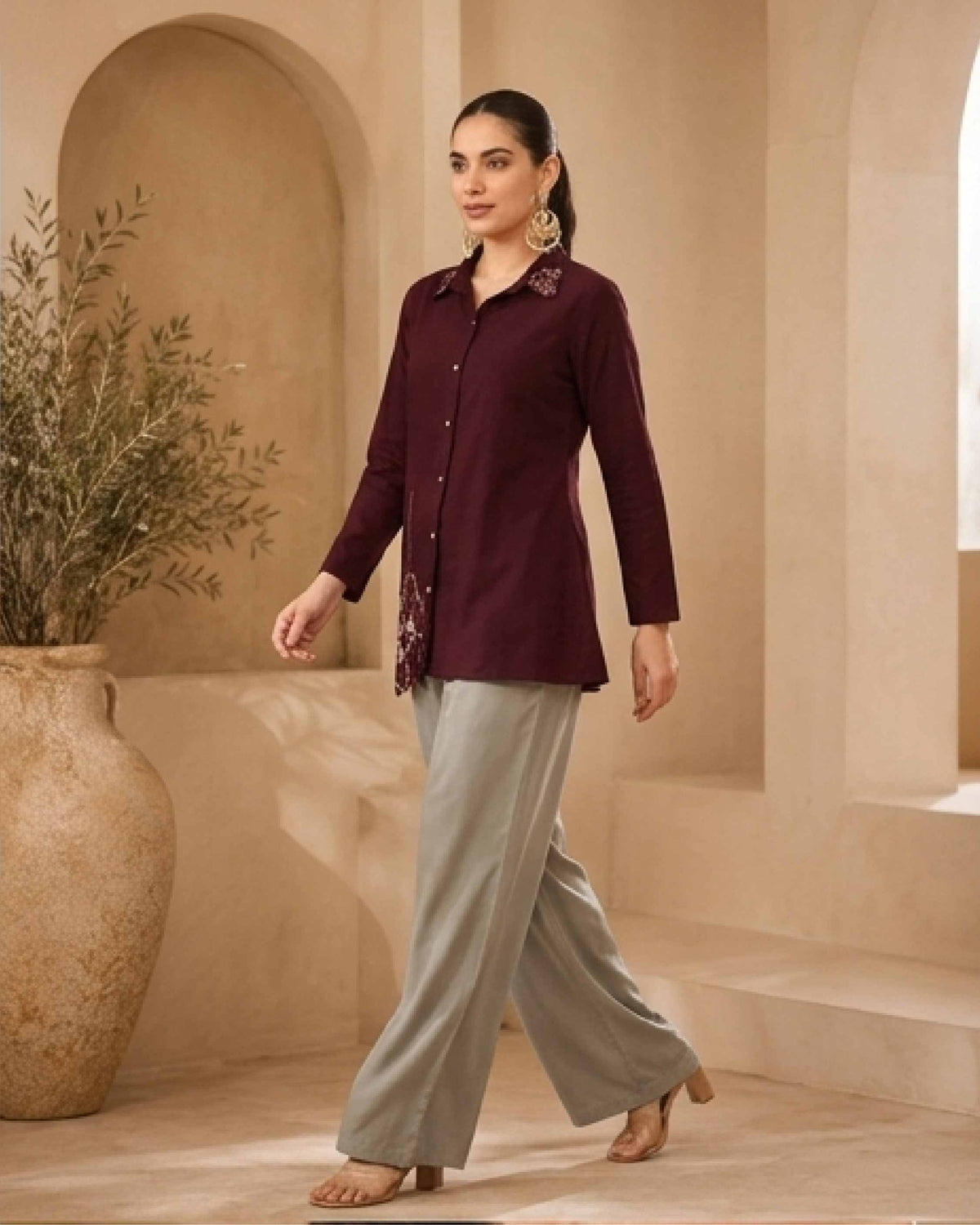 Classy Elegant Most Loved Designer Co-ord set For Women