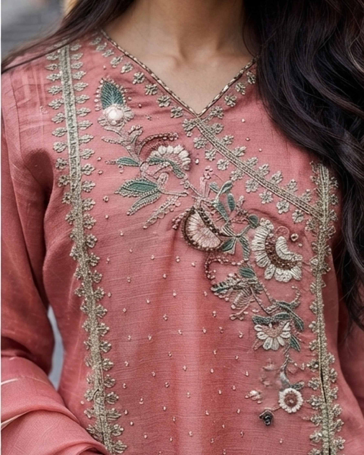 Classy Elegant Most Loved Designer Fusion Wear set For Women