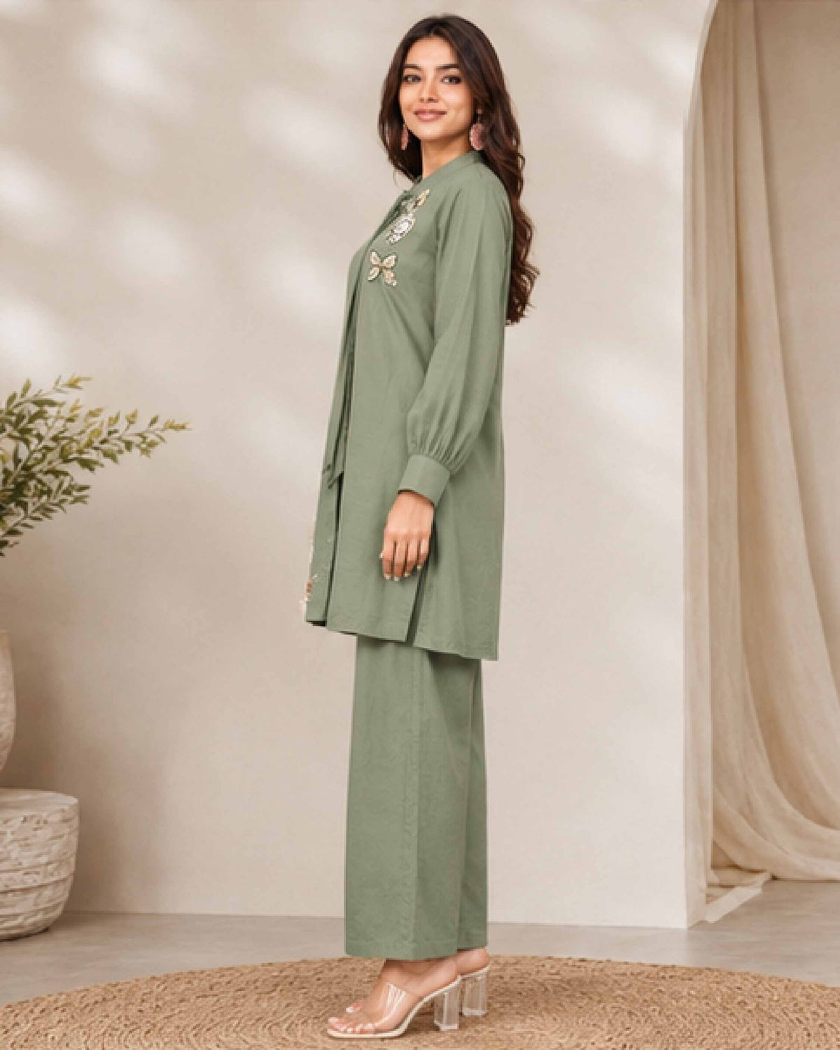 Classy Elegant Most Loved Designer Co-ord set For Women