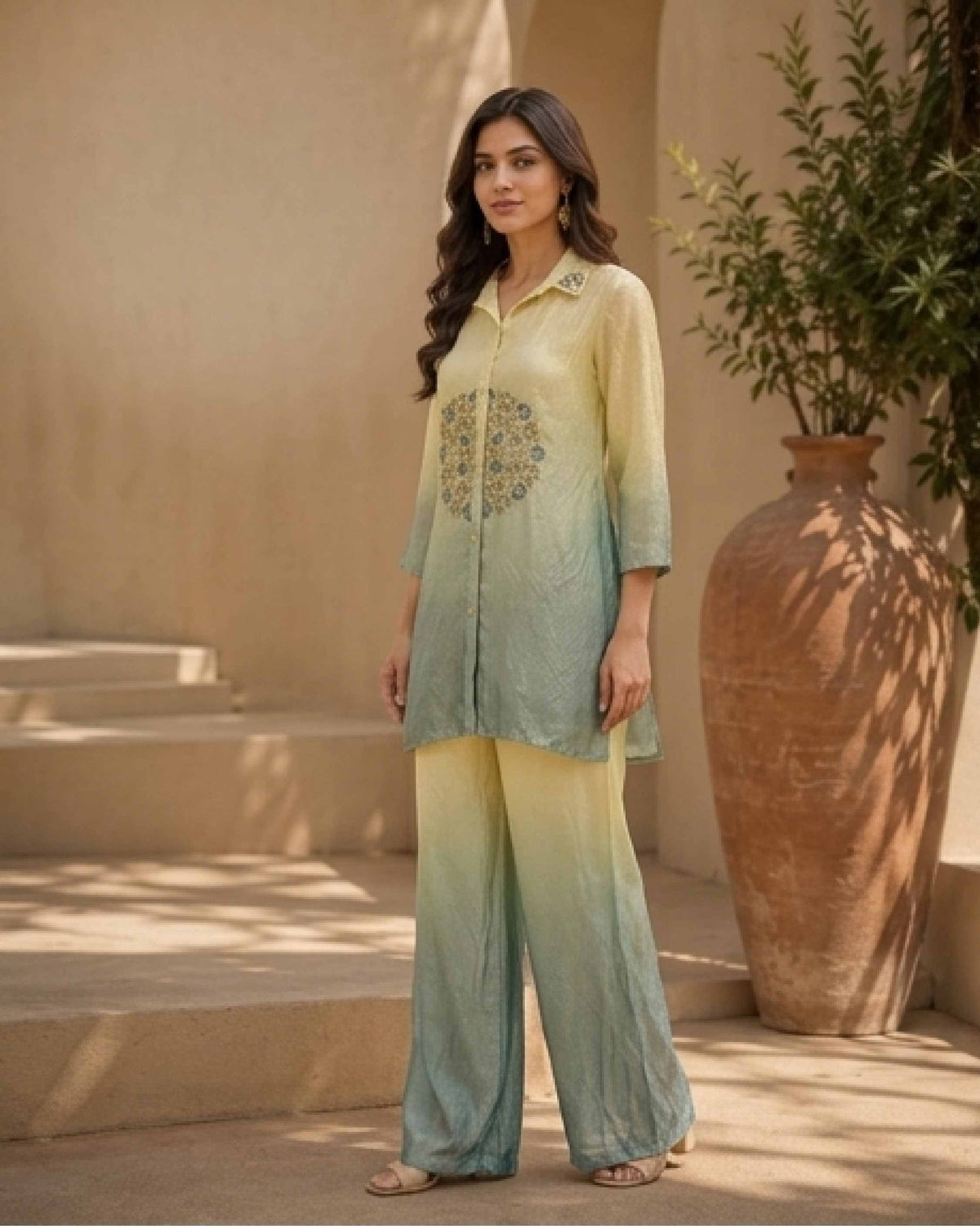 Classy Elegant Most Loved Designer Co-ord set For Women