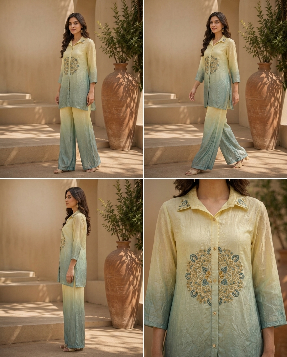 Classy Elegant Most Loved Designer Co-ord set For Women