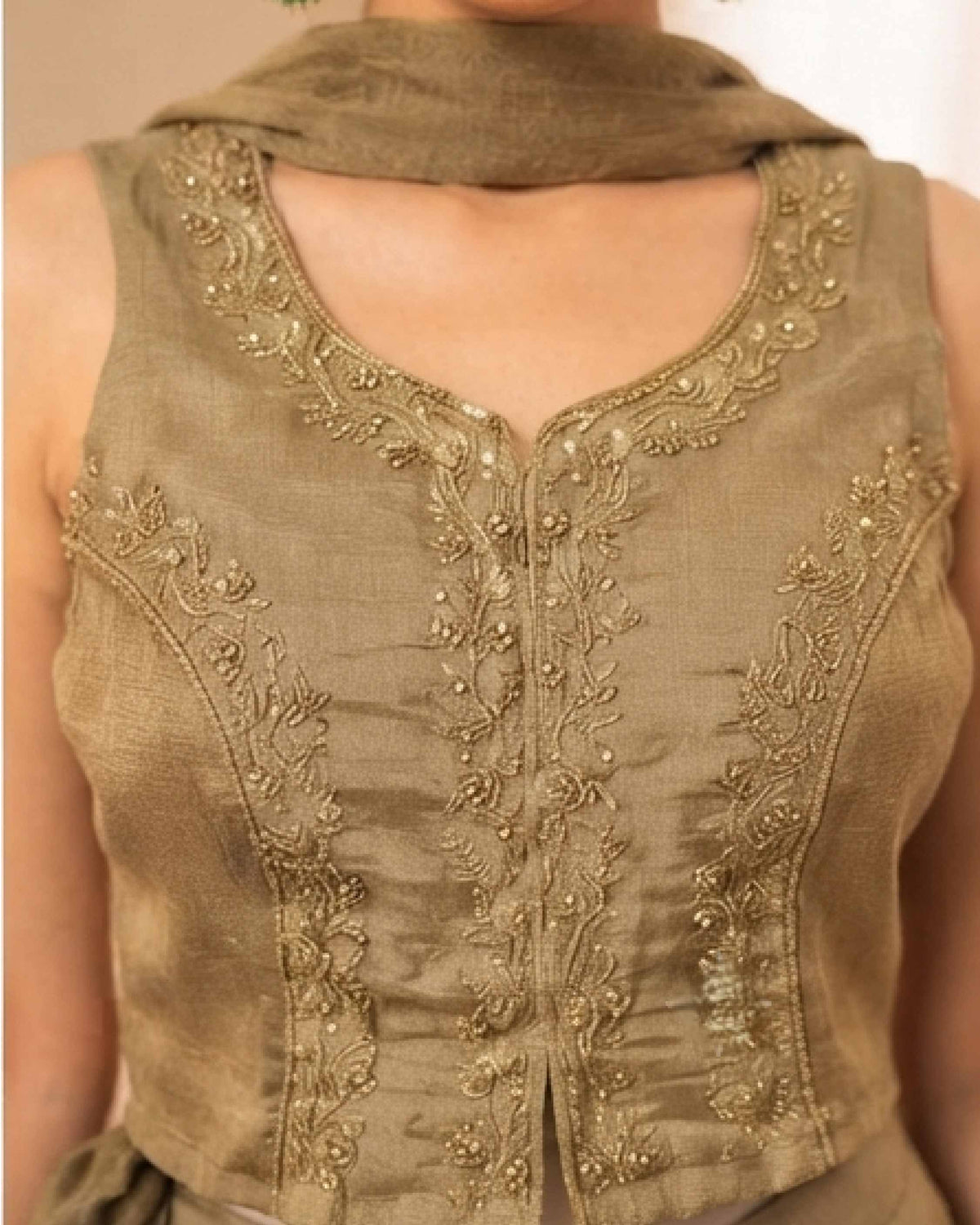 Classy Elegant Most Loved Designer Fusion Wear set For Women