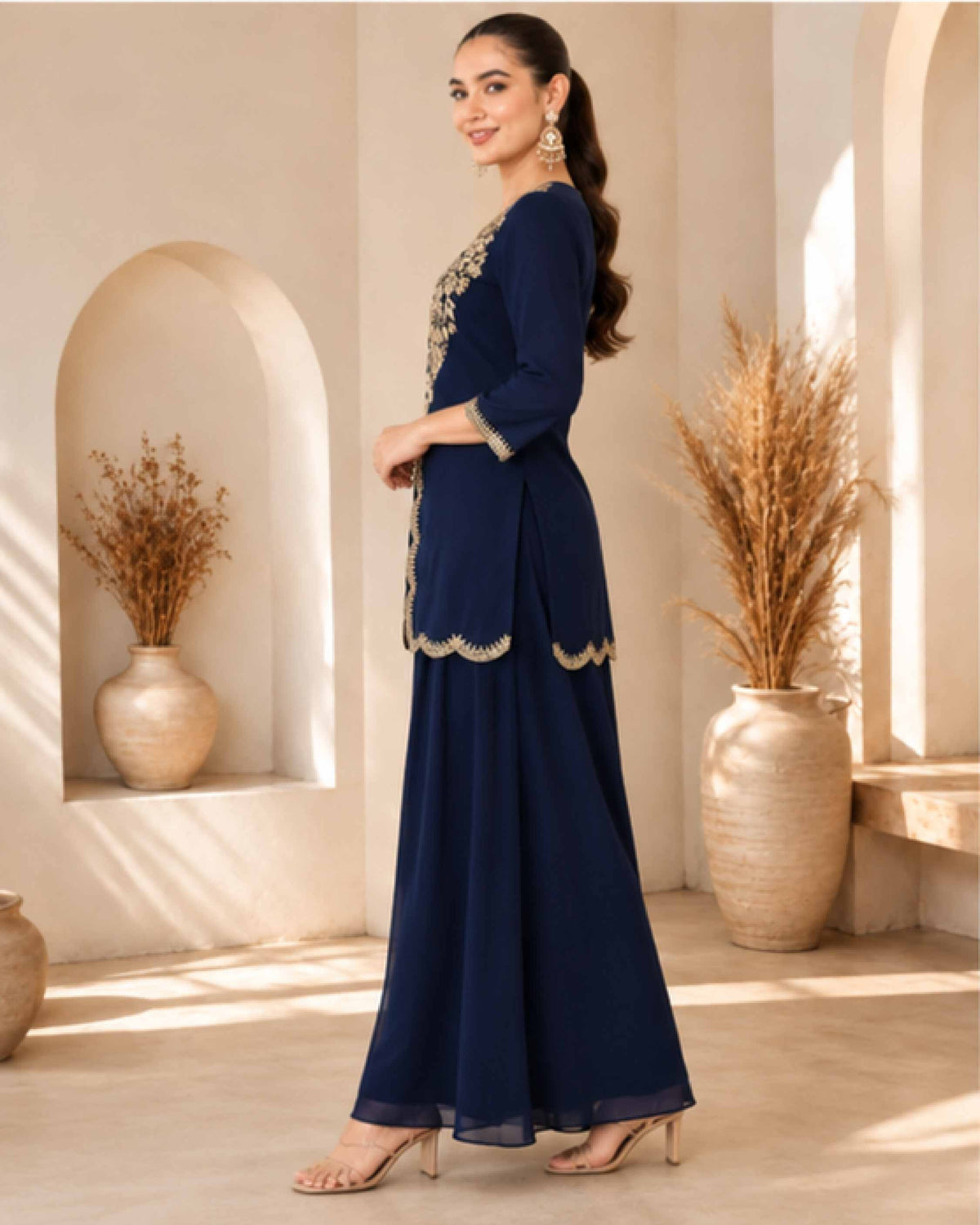 Classy Elegant Most Loved Designer Indo-western wear set For Women
