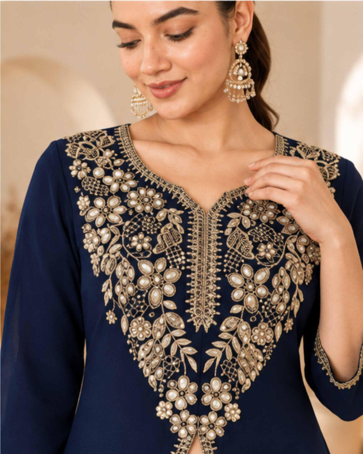 Classy Elegant Most Loved Designer Indo-western wear set For Women