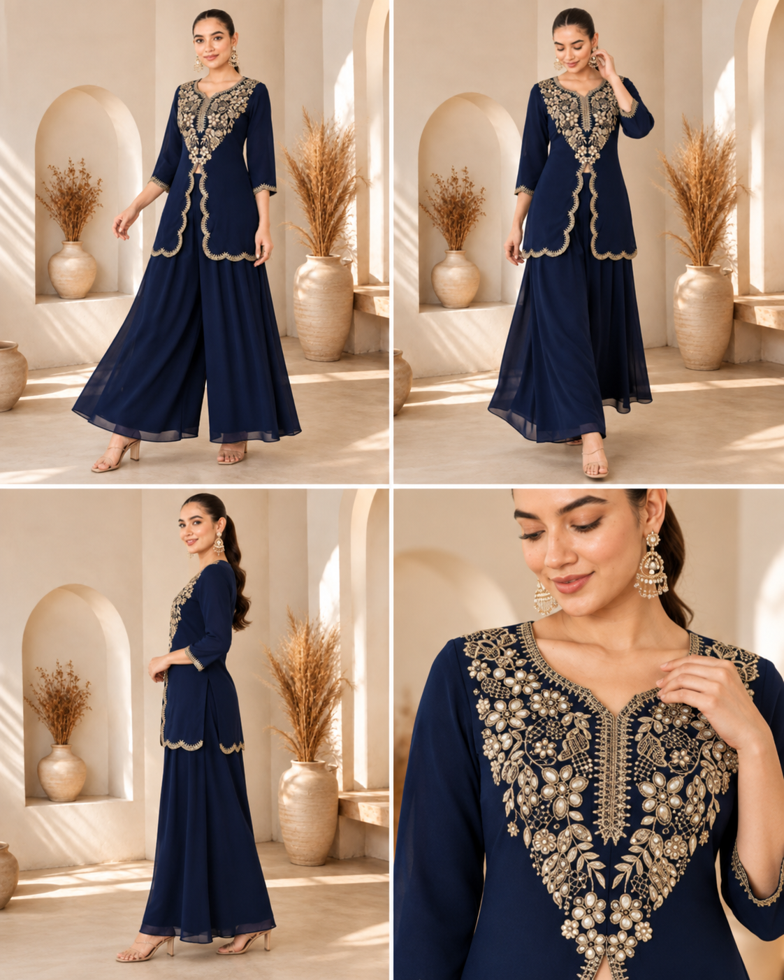 Classy Elegant Most Loved Designer Indo-western wear set For Women