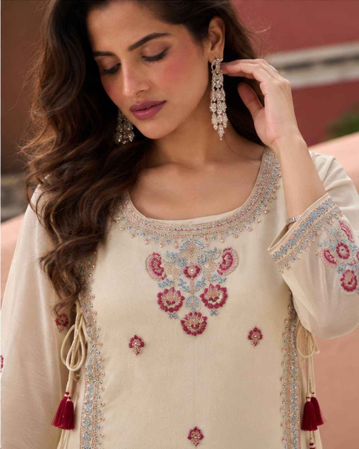 Classy Elegant Most Loved Designer Indo-western wear set For Women
