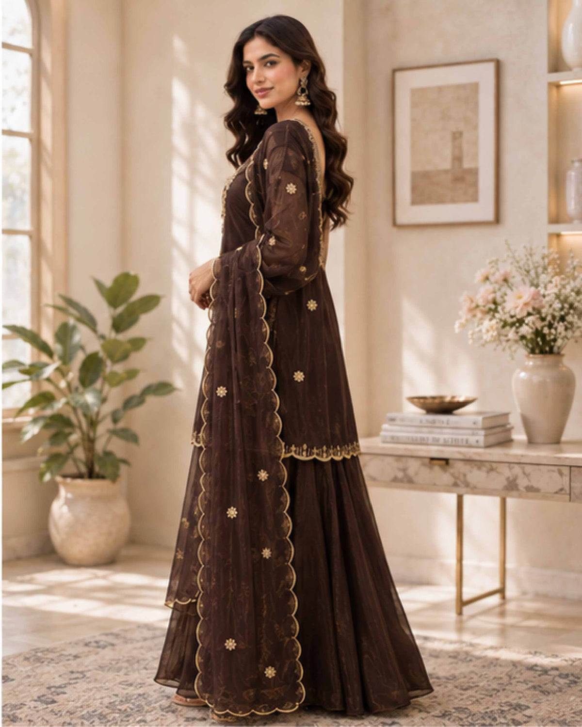 Classy Elegant Most Loved Designer Indo-western wear set For Women