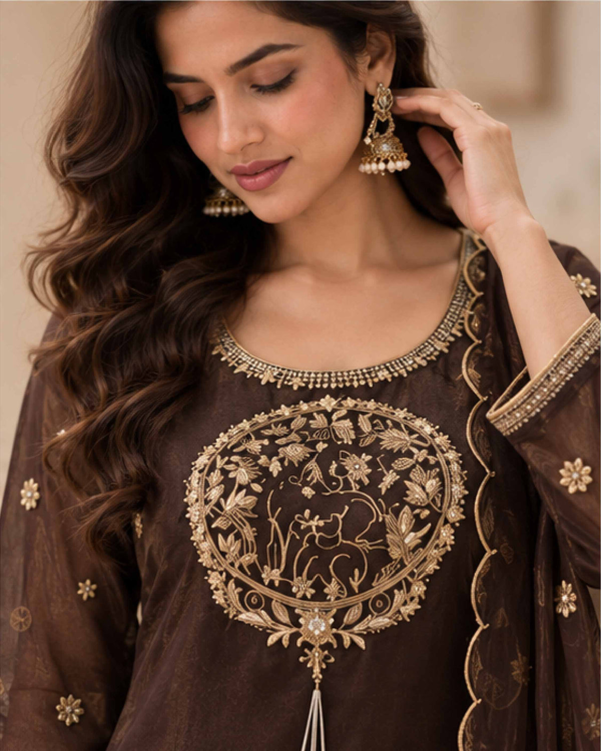 Classy Elegant Most Loved Designer Indo-western wear set For Women