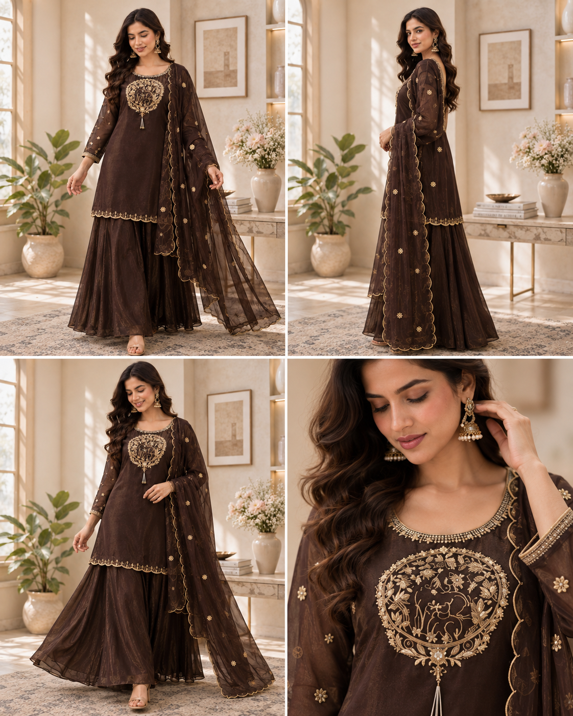 Classy Elegant Most Loved Designer Indo-western wear set For Women