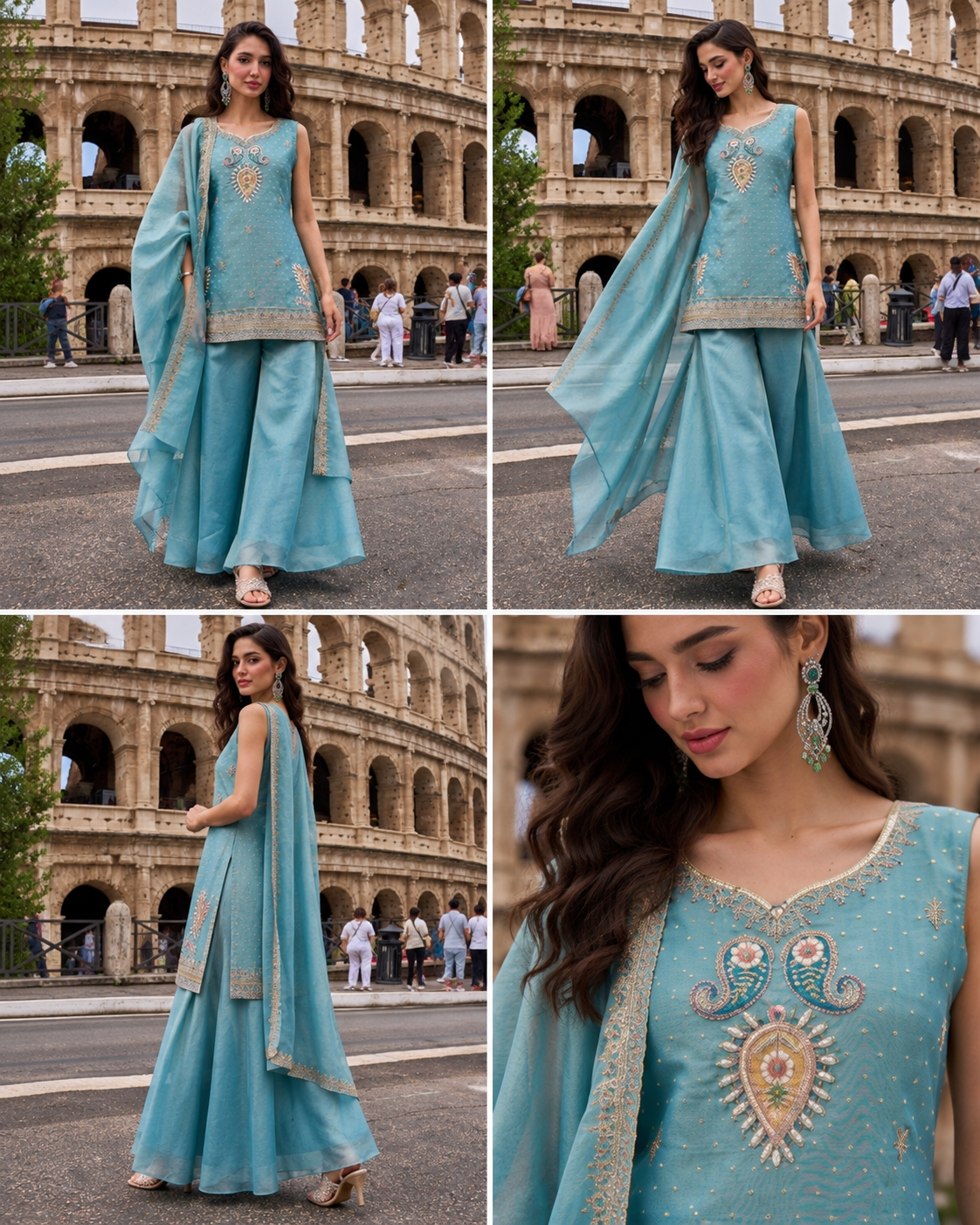 Classy Elegant Most Loved Designer Indo-western wear set For Women