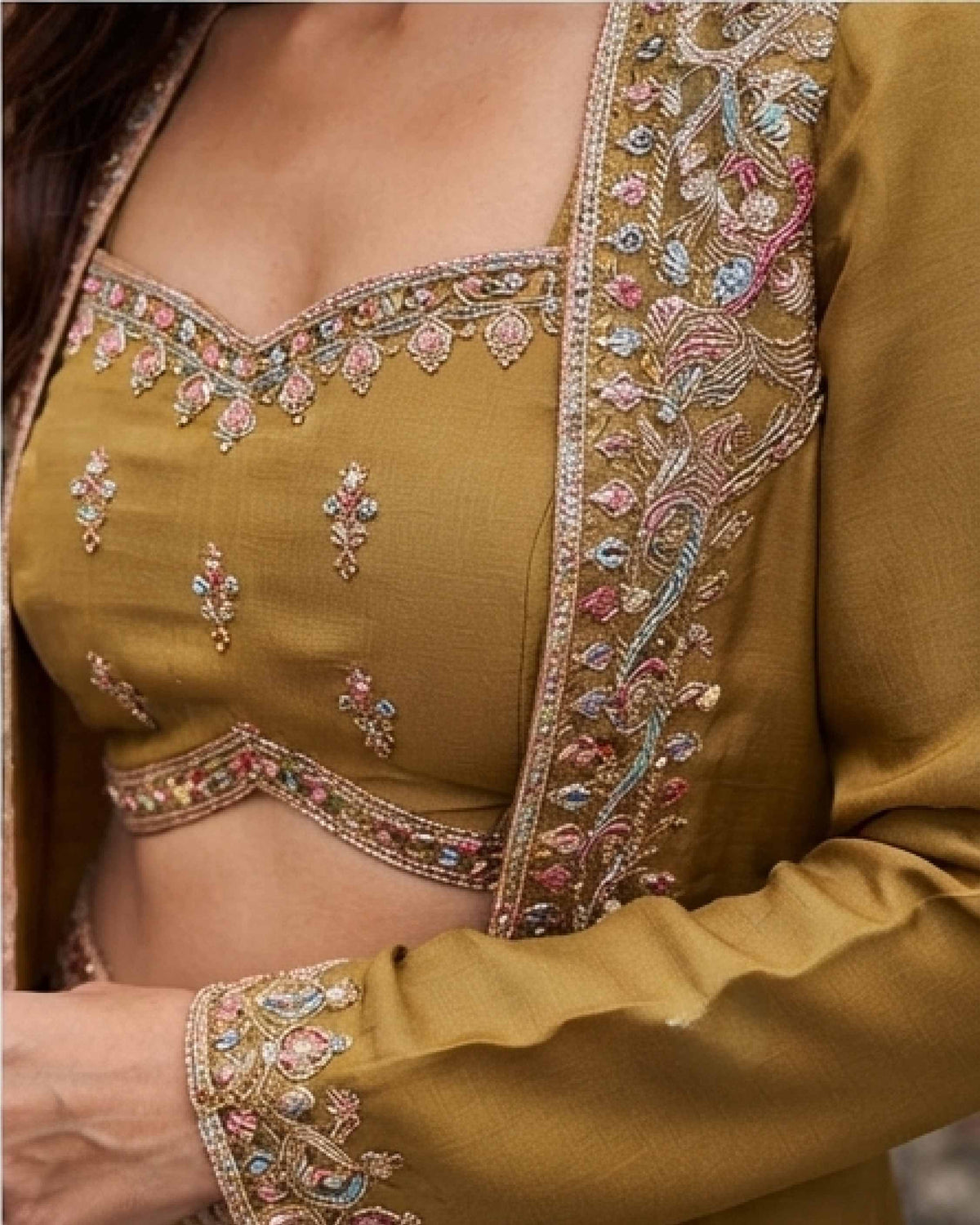 Classy Elegant Most Loved Designer Fusion Wear set For Women