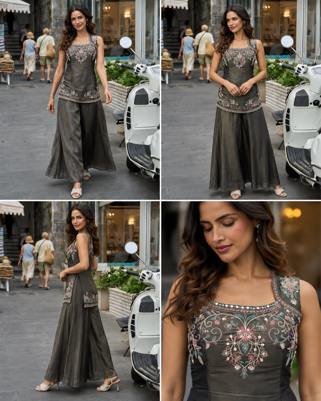 Classy Elegant Most Loved Designer Indo-western wear set For Women