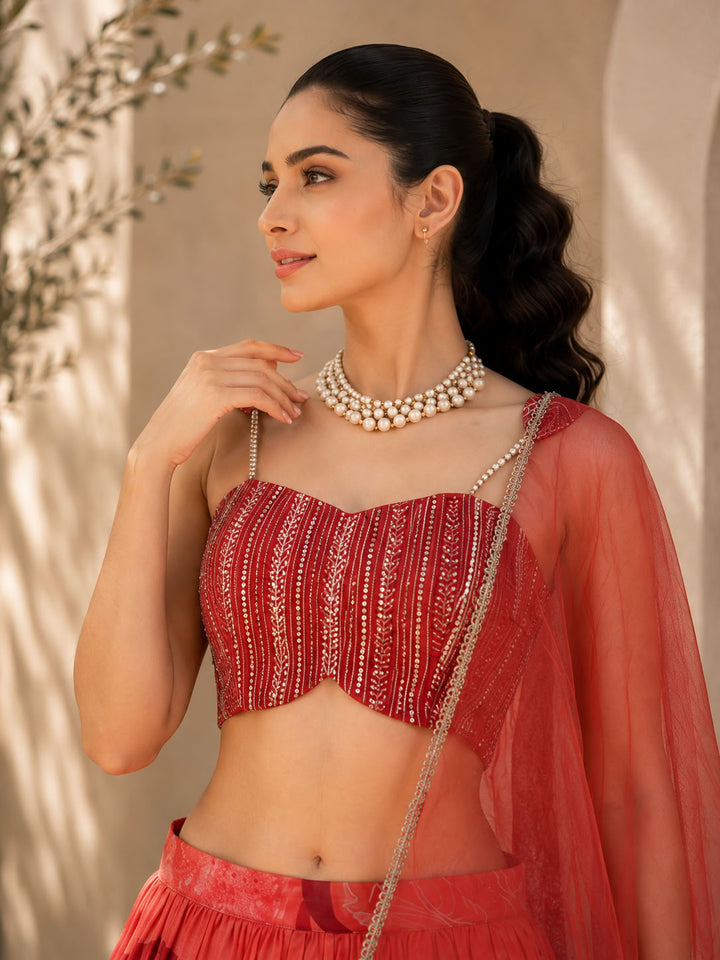 Classy Elegant Most Loved Fusion Wear set  For Women