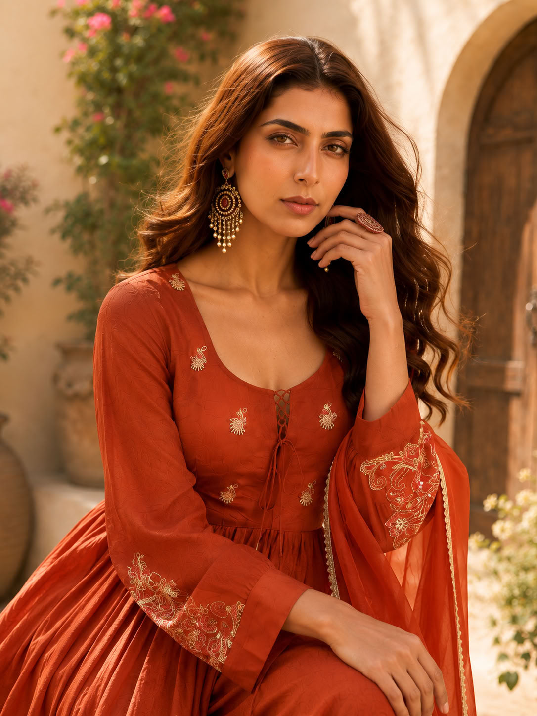 Classy Elegant Most Loved Designer Indo-western wear set For Women