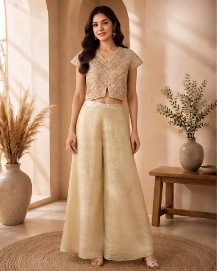 Classy Elegant Most Loved Designer Fusion Wear set For Women