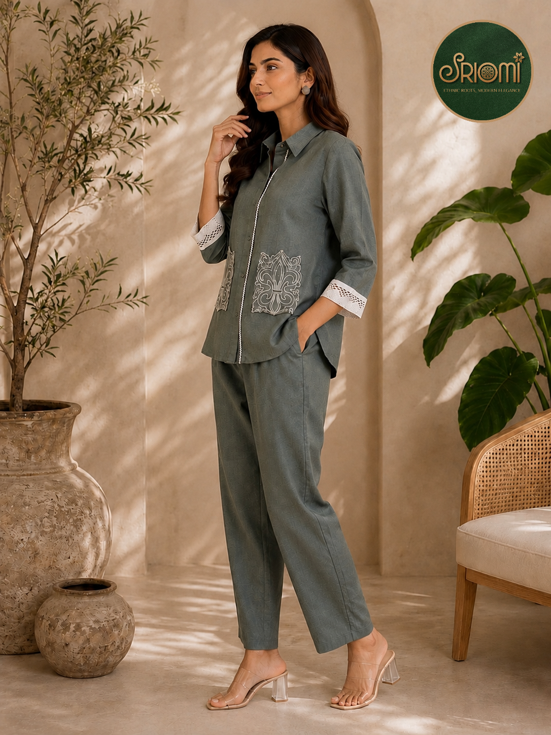 Office wear co ord set for women