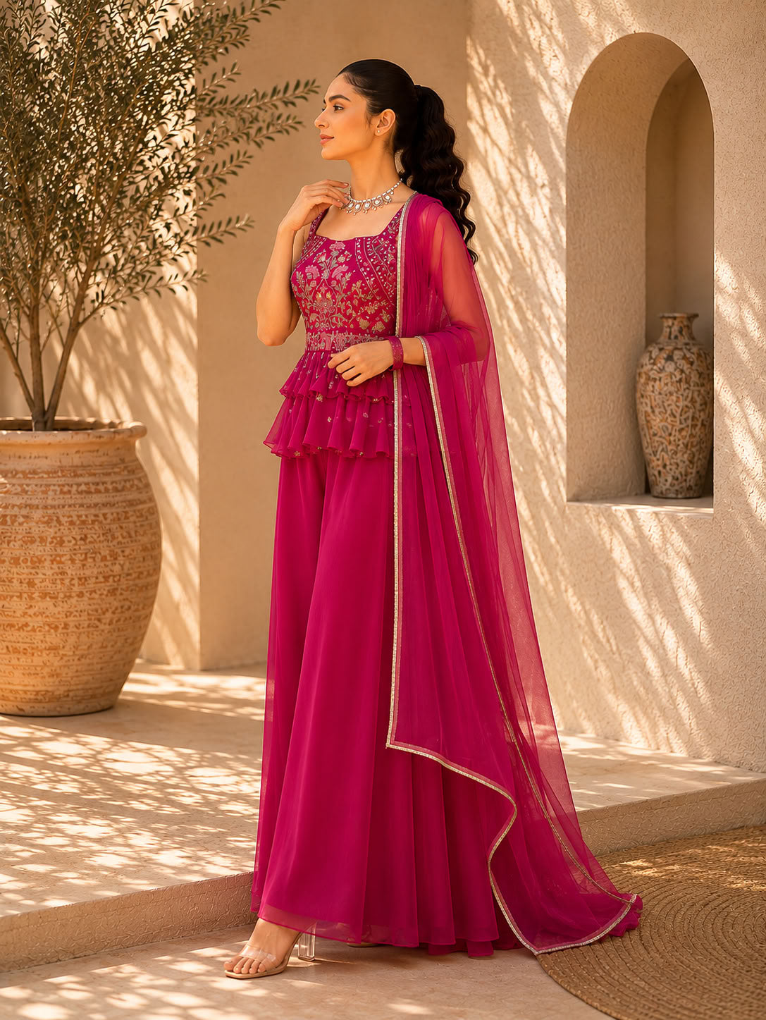 Classy Elegant Most Loved Designer Indo-western wear set For Women
