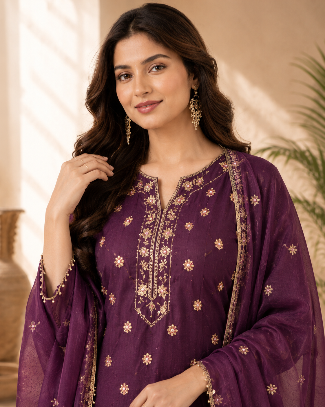 Classy Elegant Most Loved Designer Indo-western wear set For Women