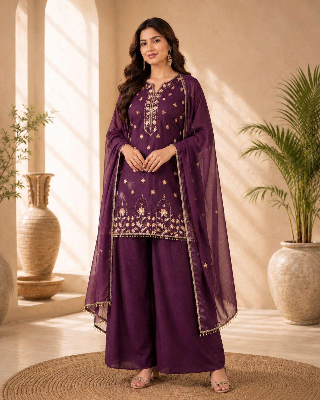 Classy Elegant Most Loved Designer Indo-western wear set For Women