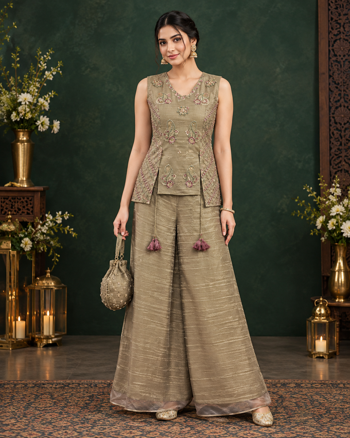 Classy Elegant Most Loved Designer Indo-western wear set For Women