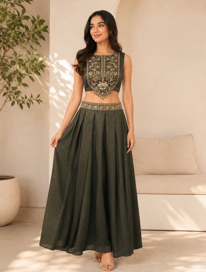 Classy Elegant Most Loved Designer Indo-western wear set For Women