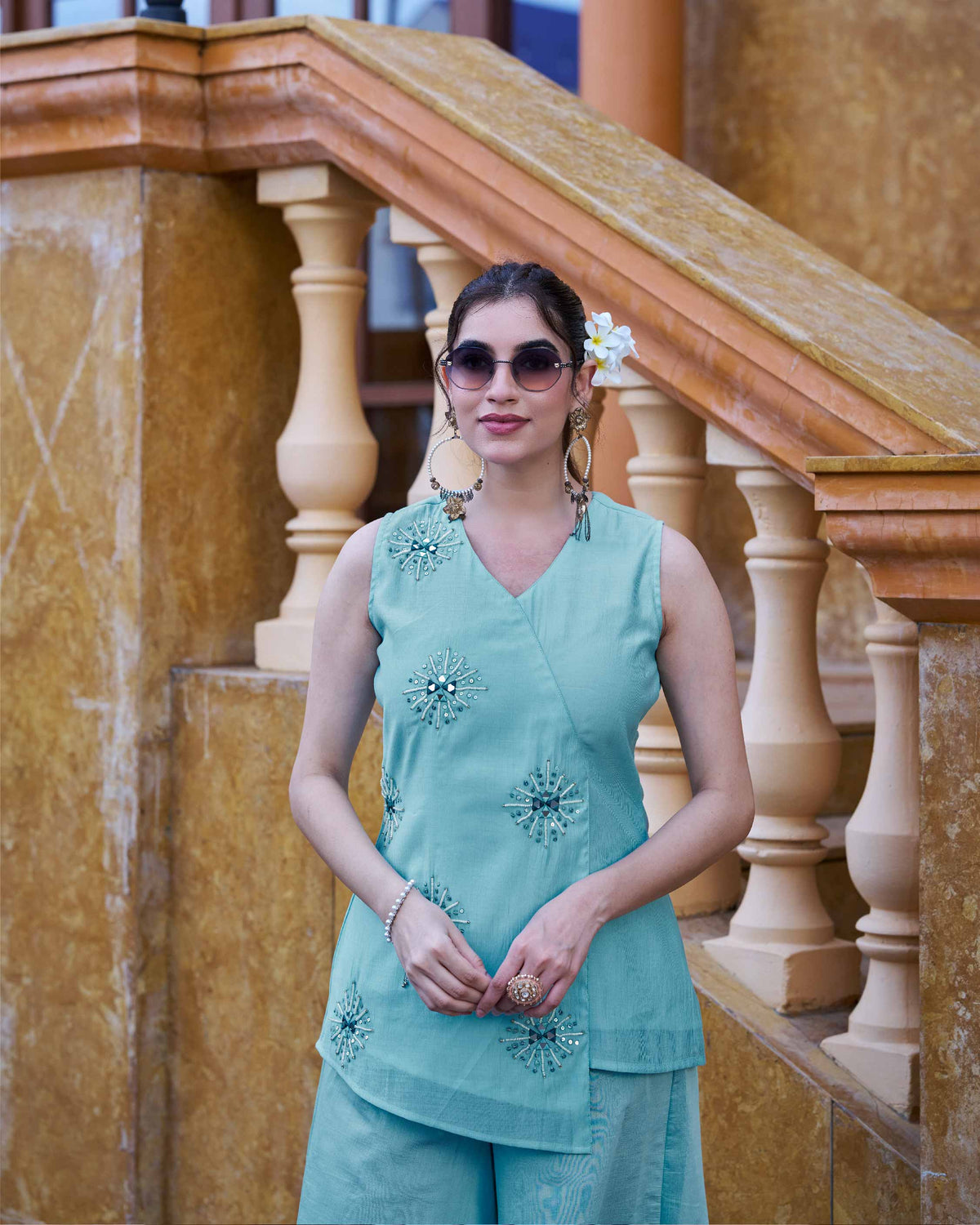 Classy Elegant Most Loved Designer Co-ord set For Women