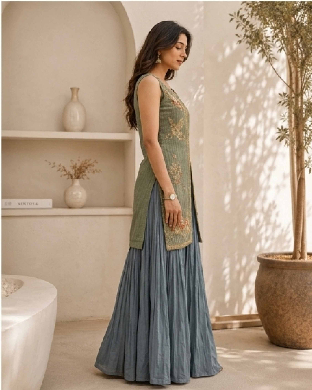 Classy Elegant Most Loved Designer Co-ord set For Women