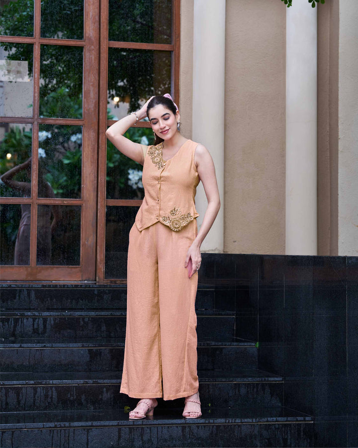 Classy Elegant Most Loved Designer Co-ord set For Women