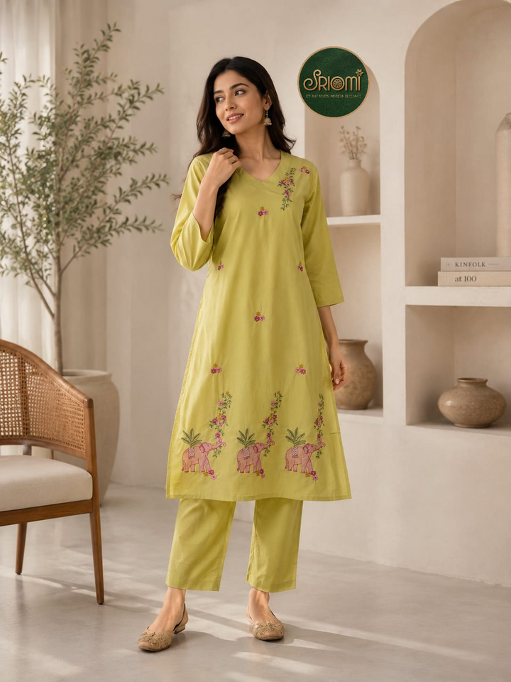 Regular Kurti Pant Set