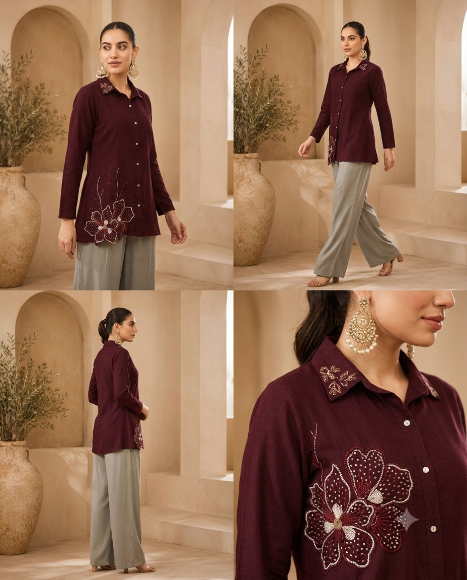 Classy Elegant Most Loved Designer Co-ord set For Women