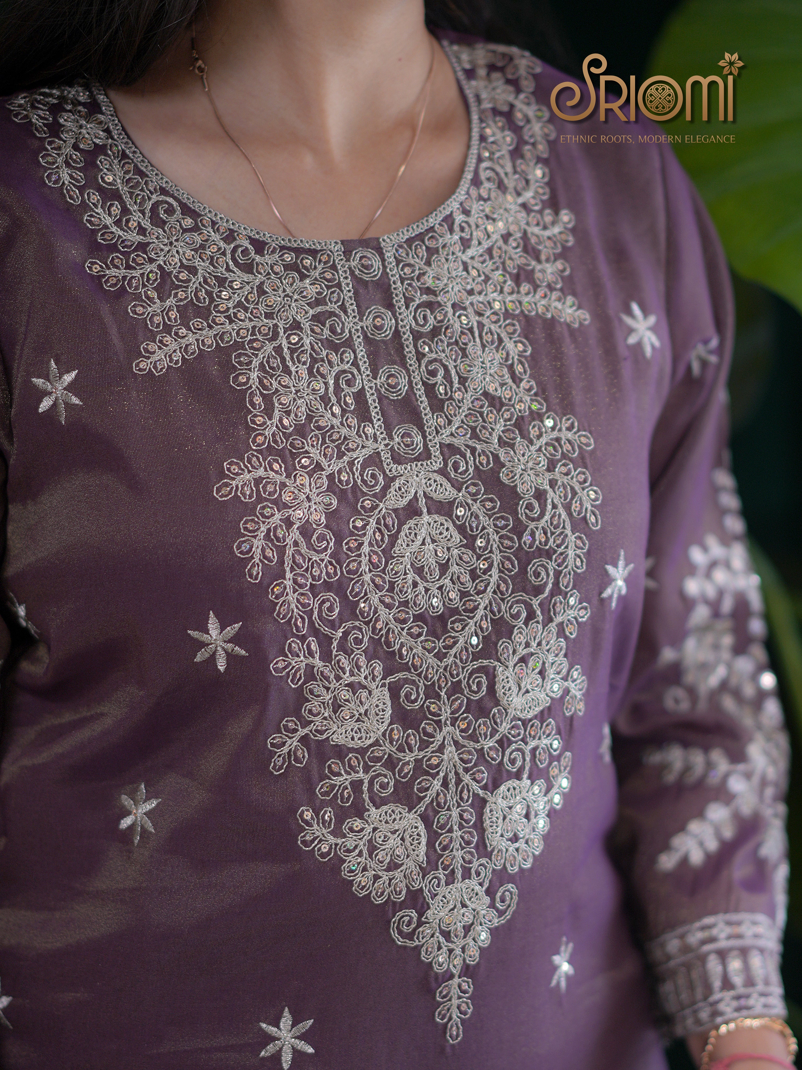 Kurta Palazzo Set with Dupatta