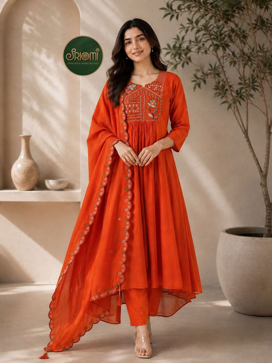 Classy Elegant Most Loved Ethnic Wear set  For Women