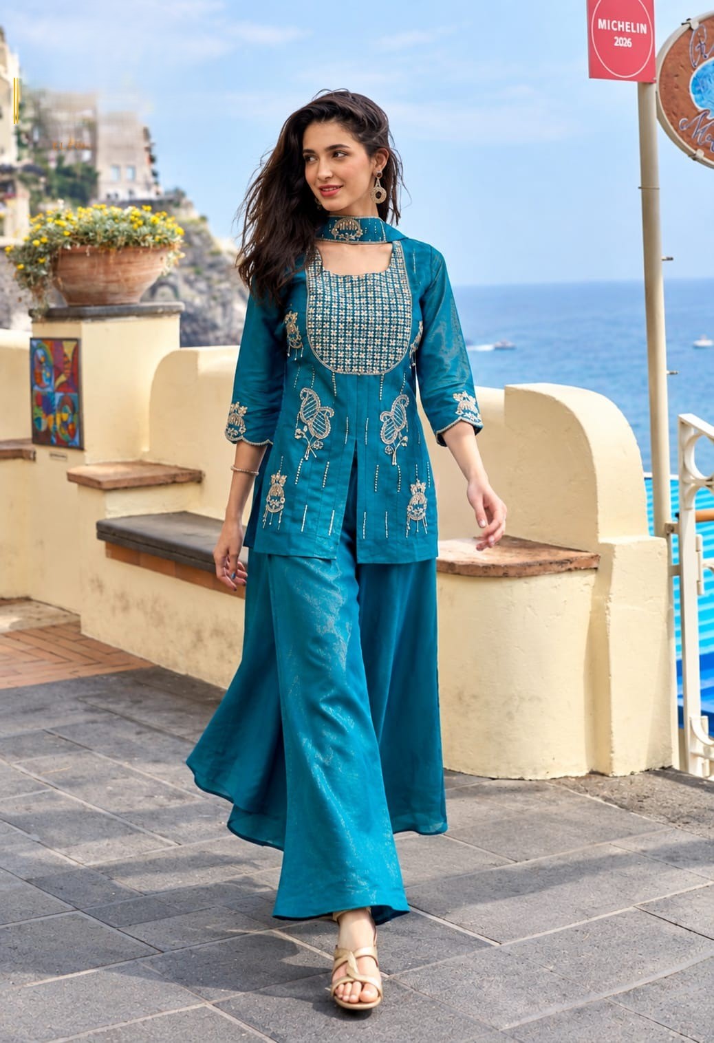 Classy Elegant Most Loved Designer Indo-western wear set For Women