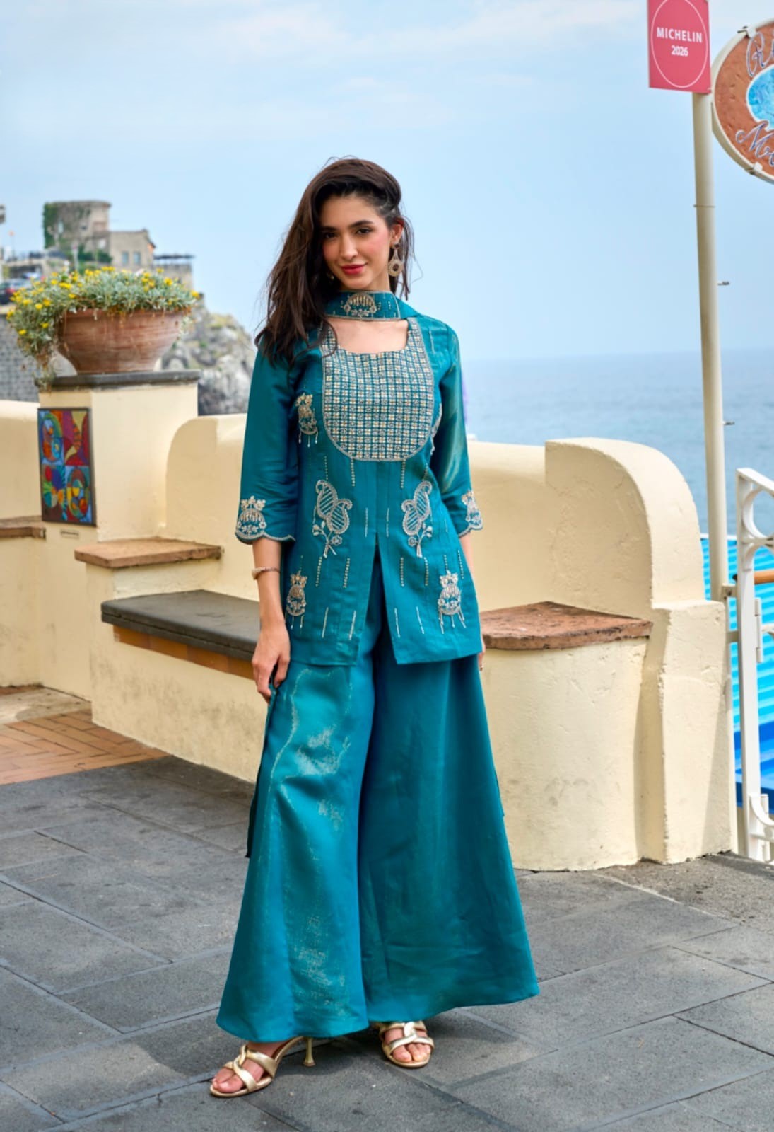Classy Elegant Most Loved Designer Indo-western wear set For Women