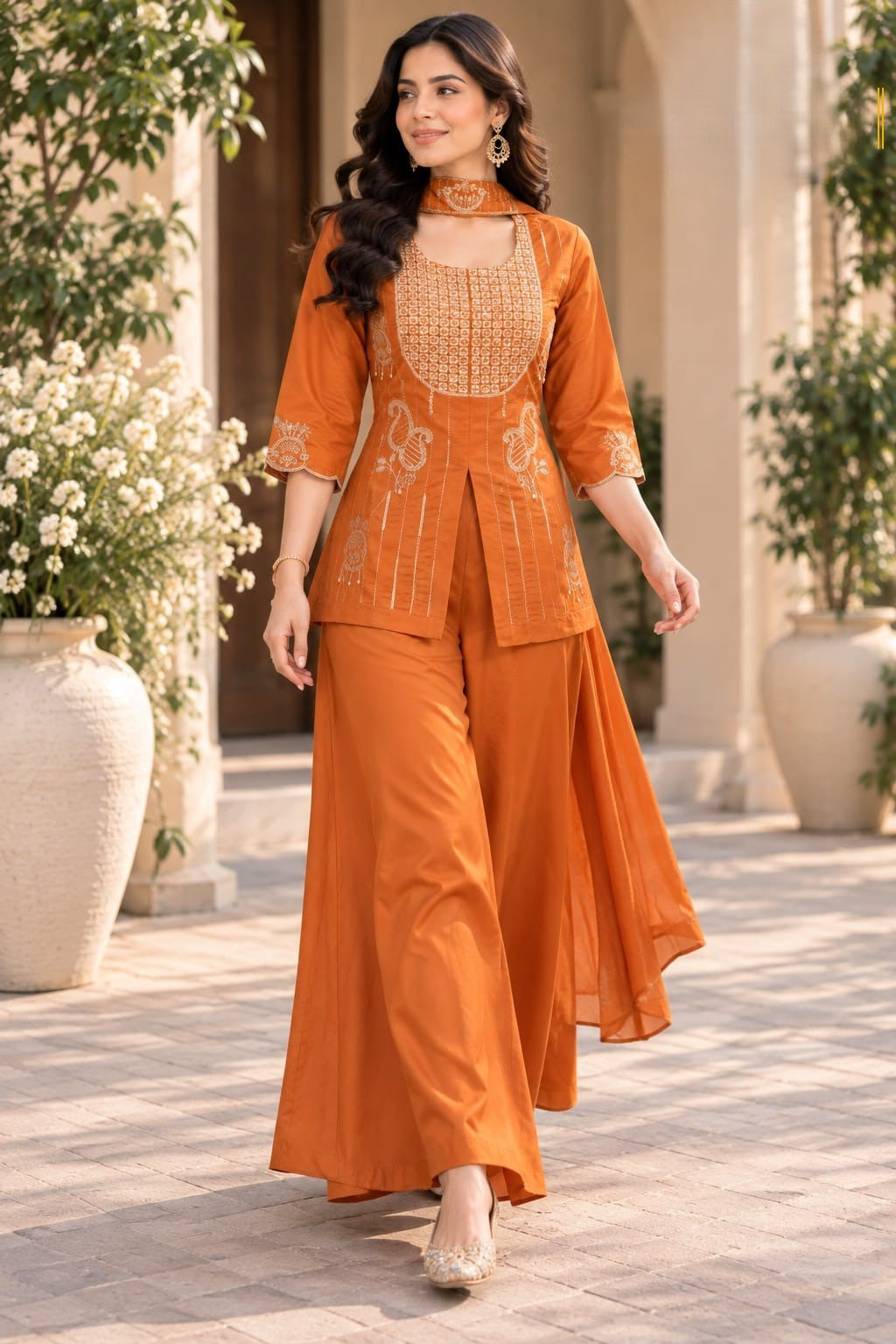 Classy Elegant Most Loved Designer Indo-western wear set For Women