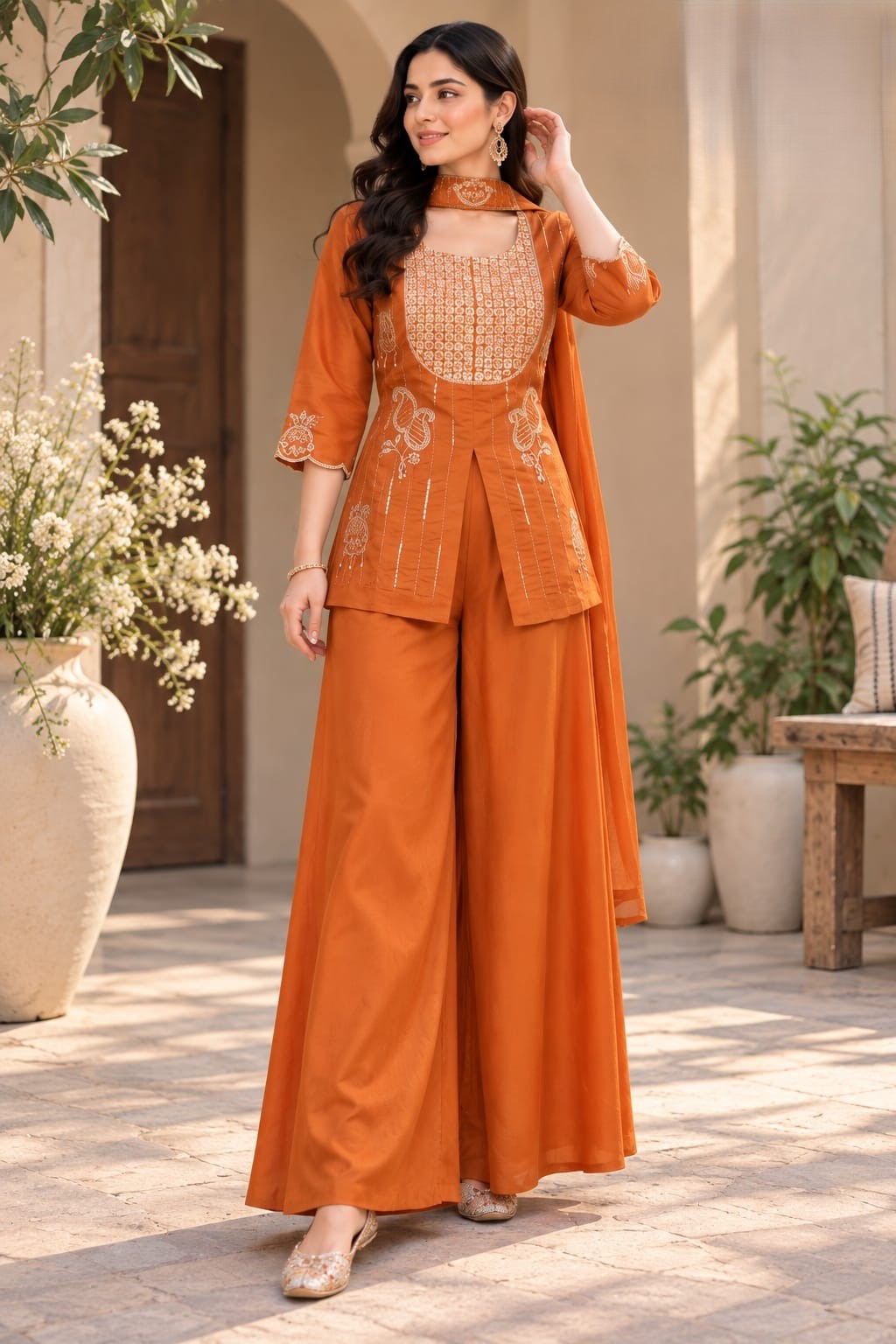 Classy Elegant Most Loved Designer Indo-western wear set For Women